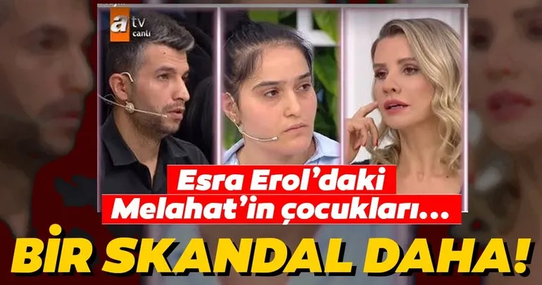 Esra Erol’un programındaki yasak aşk skandalından son dakika haberi: Melahat’ın 3. sevgilisinden de çıkmadı