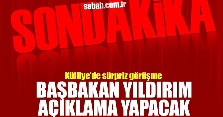 Son Dakika!.. Cumhurbaşkanı Erdoğan ve Başbakan Yıldırım’dan Ankara’da sürpriz görüşme