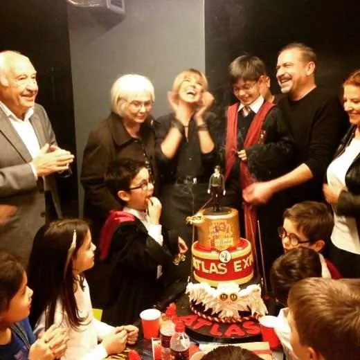 Gülben Ergen ile Mustafa Erdoğan oğulları için bir arada