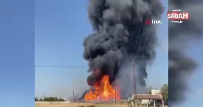 Son Dakika: İzmir Torbalı’da korkutan yangın! Kozmetik fabrikası alev alev yandı | Video