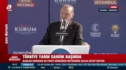 Başkan Erdoğan: İstanbul’u içine düştüğü çöküşten kurtarmaya talibiz