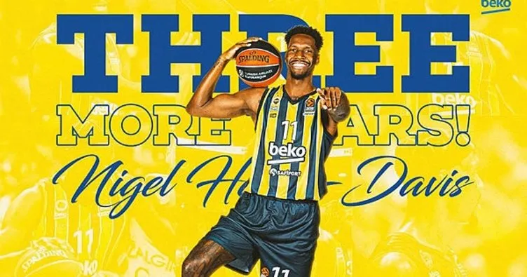 Nigel Hayes-Davis üç sezon daha Fenerbahçe Beko’da