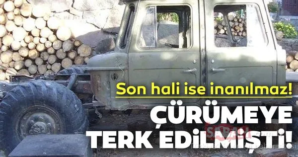 Çürümeye terk edilmişti! İşte Hummer'ın inanılmaz değişimi