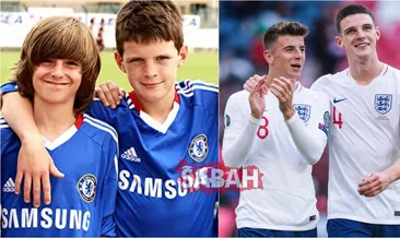 Çocukluk arkadaşları EURO 2020’de! Mason Mount ve Declan Rice İngiltere Milli Takımı ile ilk 11’de sahaya çıktı...