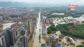 Çin’de sel ve toprak kayması! 82 bin 500 kişi tahliye edildi
