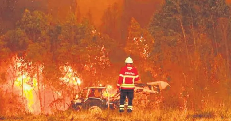 Portekiz’de ormanlar alev alev 4 ölü