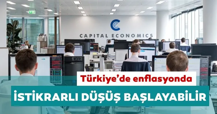 Capital Economics: Türkiye’de enflasyon için istikrarlı düşüş başlayabilir