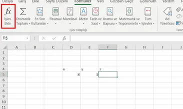 Excell Formülleri - En Çok Kullanılan Basit Excel Formülleri, Klavye Kısayol Kodları ve Açıklamaları