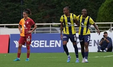 Kadınların derbisinde Fenerbahçe, Galatasaray’ı devirdi! Maç sonu göndermeler