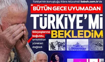 Kıbrıs Mücahidi Gözyaşlarına Boğuldu: Yaşasın Türkiye'm Kimseye İhtiyacım Yok!