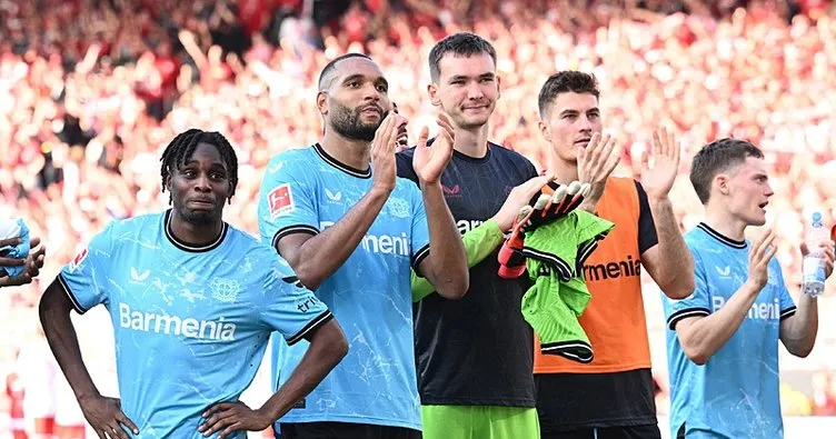 Bayer Leverkusen’in şampiyonluğuna bir adım kaldı!