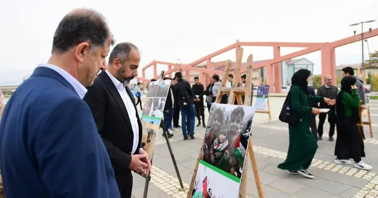 Üniversiteliler Gazze’de soykırıma hayır