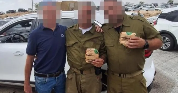 MC Donalds ve Carrefour’un ardından şimdi de Burger King! İsrailli askerlere ’yemek’ yardımı