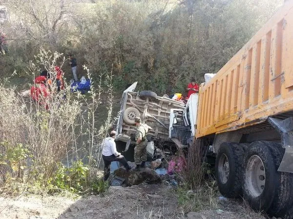 Gümüşhane'de katliam gibi kaza