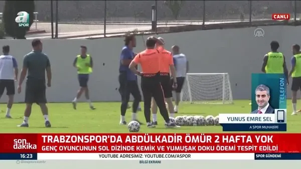 Trabzonspor'dan Abdülkadir Ömür açıklaması