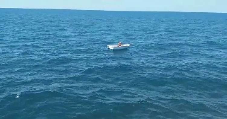 Marmara’da mahsur kalan kişinin tekneyi çaldığı ortaya çıktı