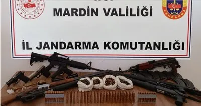 Jandarmadan operasyon: Kaçak silah ele geçirildi