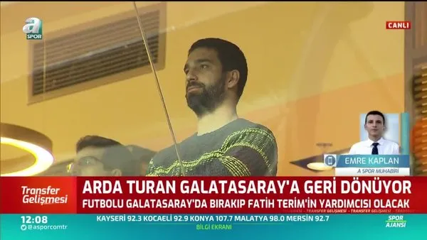 Arda Turan Galatasaray A Geri Donuyor Videosunu Izle Sabah Tv