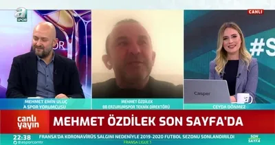 Mehmet Özdilek: Jübile maçından sonra çok üzülmüştüm