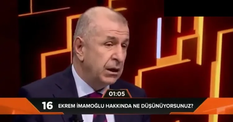 Ümit Özdağ’dan son dakika çıkışı: Ekrem İmamoğlu terbiyesizlik yaptı