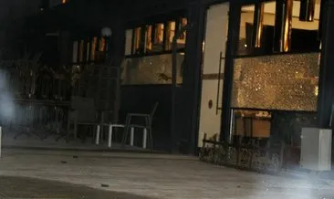 Aydın'da otel restoranına tüfekli saldırı #aydin