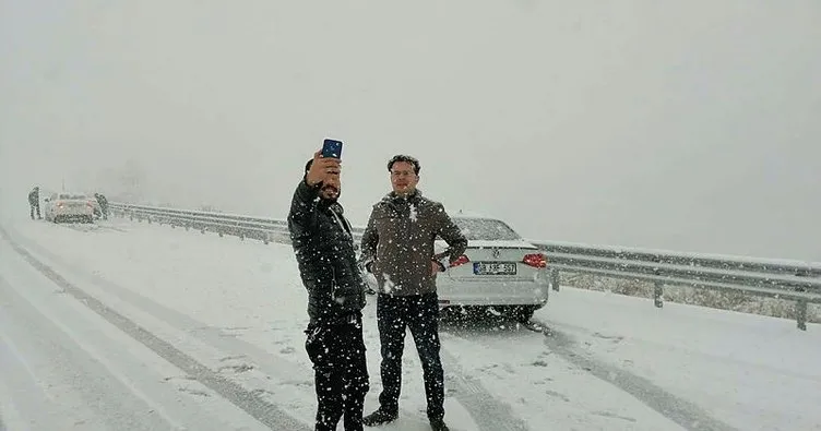 Son dakika: Konya’da ulaşıma kar engeli