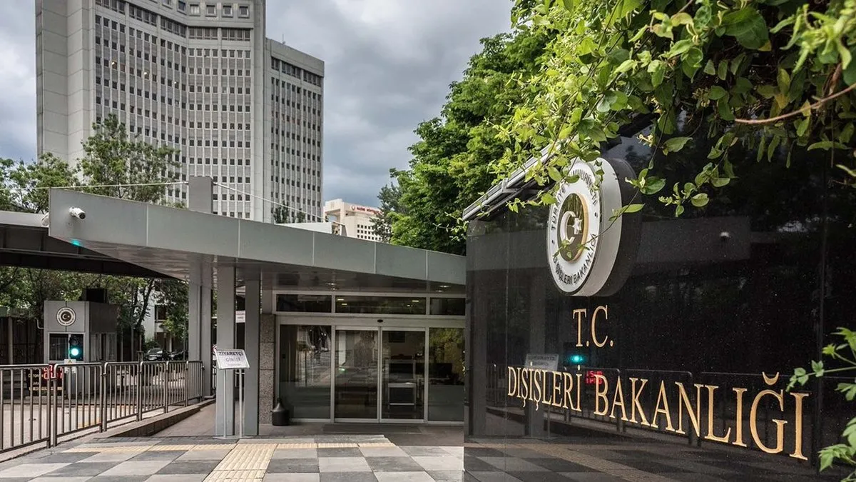 Dışişleri Bakanlığı'ndan İran'a taziye mesajı!