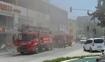 Bilecik’te iş merkezinde yangın