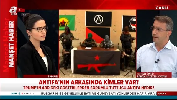 İşte ABD'yi şiddet boğan Başkan Trump'ın terör örgütü ilan ettiği Antifa'nın PKK/YPG ile ilişkisinin detayları... | Video