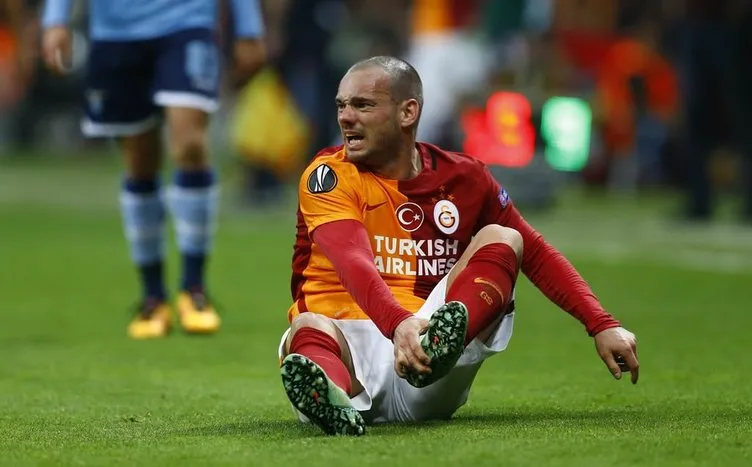 Sneijder bunu hep yapıyor