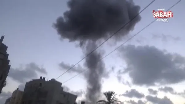 Gazze saldırısının yeni görüntüleri