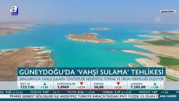 Güneydoğu'da vahşi sulama tehlikesi