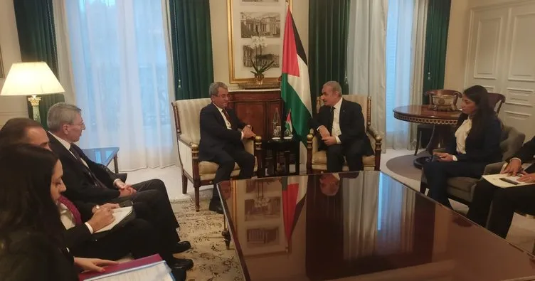 Dışişleri Bakan Yardımcısı Ahmet Yıldız, Filistin Başbakanı ile görüştü
