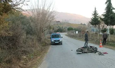 İzmir’de elektrikli bisikletten düşen kişi öldü