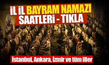 Diyanet İşleri ile bayram namazı saatleri yayınladı! İstanbul Ankara İzmir’de Ramazan Bayram namazı saat kaçta kılınır?
