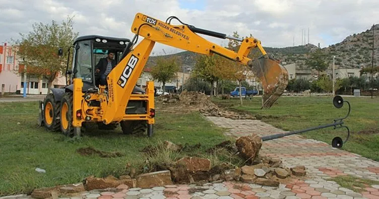 Kozan Belediyesi’nden yeni park inşaatı