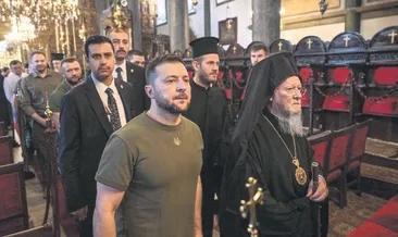 Zelenski’den patrikhaneye ziyaret