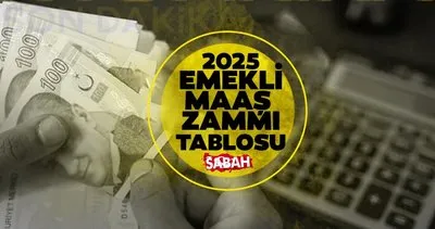 2025 Ocak Emekli Zammı Hesaplaması: SSK ve Bağkur emeklilerine yapılacak zam oranı belli oldu mu?