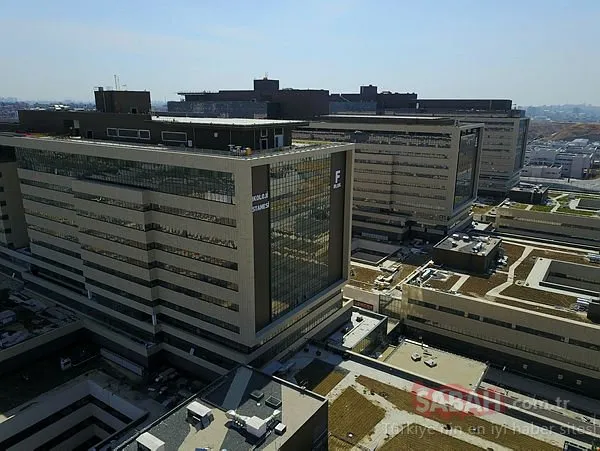 Başakşehir Şehir Hastanesi yarın açılıyor! Saatler kala havadan görüntülendi
