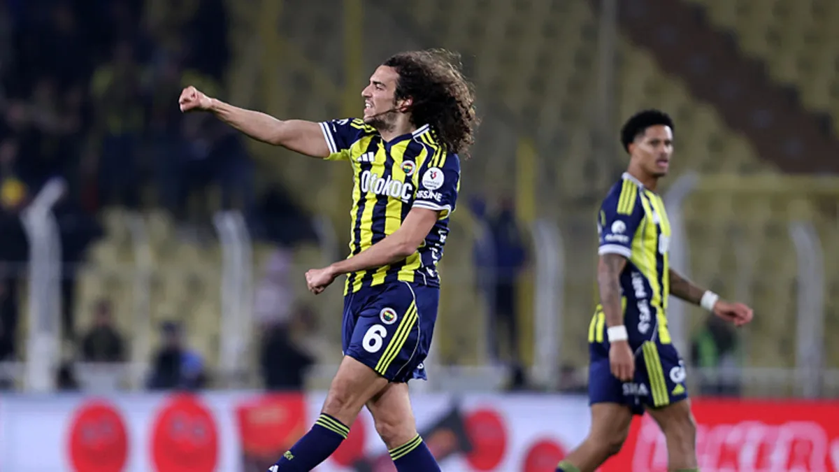 Fenerbahçe’de Matteo Guendouzi’den Süper Lig’de ilk gol! Fenerbahçe’de Matteo Guendouzi’den Süper Lig’de ilk gol!