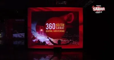 15 Temmuz Destanı, Yenikapı Marmaray’da dijital gösterimle anlatılıyor | Video