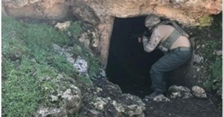 PKK’lıların kullandığı mağaralar kullanılamaz hale getirildi