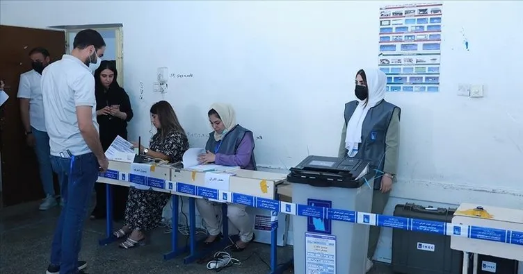 Iraklılar genel seçim için sandık başına gitti