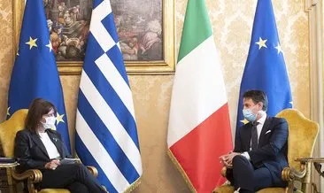 Yunanistan Cumhurbaşkanı Sakelaropulu İtalya’yı ziyaret etti
