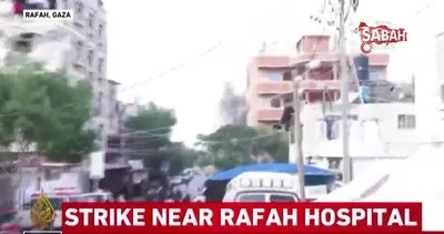 İsrail, Refah kentindeki yerleşim yerlerine hava saldırısı düzenledi | Video