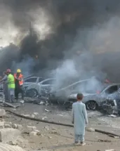 Pakistan’da LPG tankeri havaya uçtu: 2 ölü
