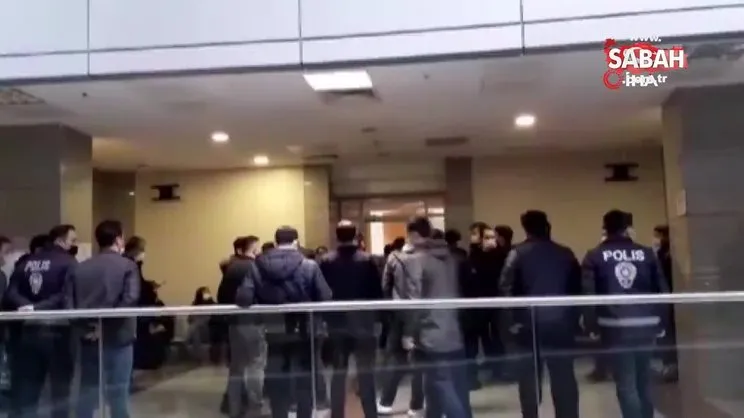 Çağlayan Adliyesi’nde intihar girişimi. Başsavcı şahsı ikna etti | Video