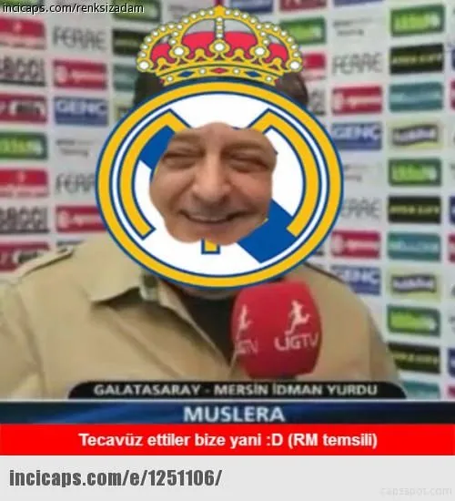 Real Madrid-Fenerbahçe caps’leri güldürüyor