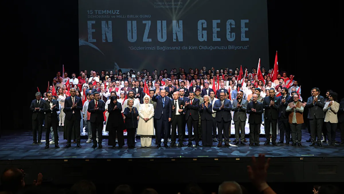 En Uzun Gece destanının ilk temsili Cumhurbaşkanlığı Külliyesi'nde yapıldı: Tarihimizle ilgili bir dönüm noktası