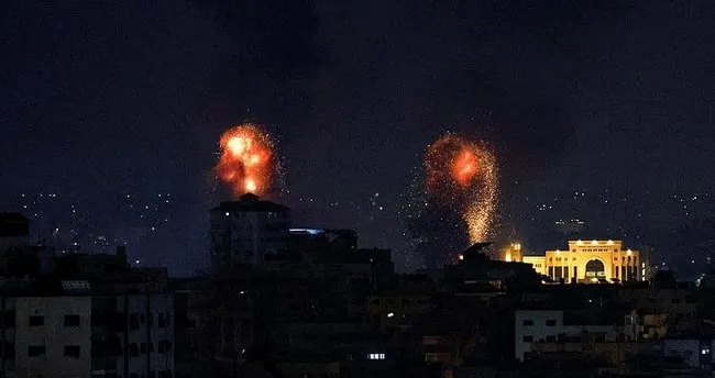 İsrail'den Gazze'ye hava saldırısı - Son Dakika Haberler